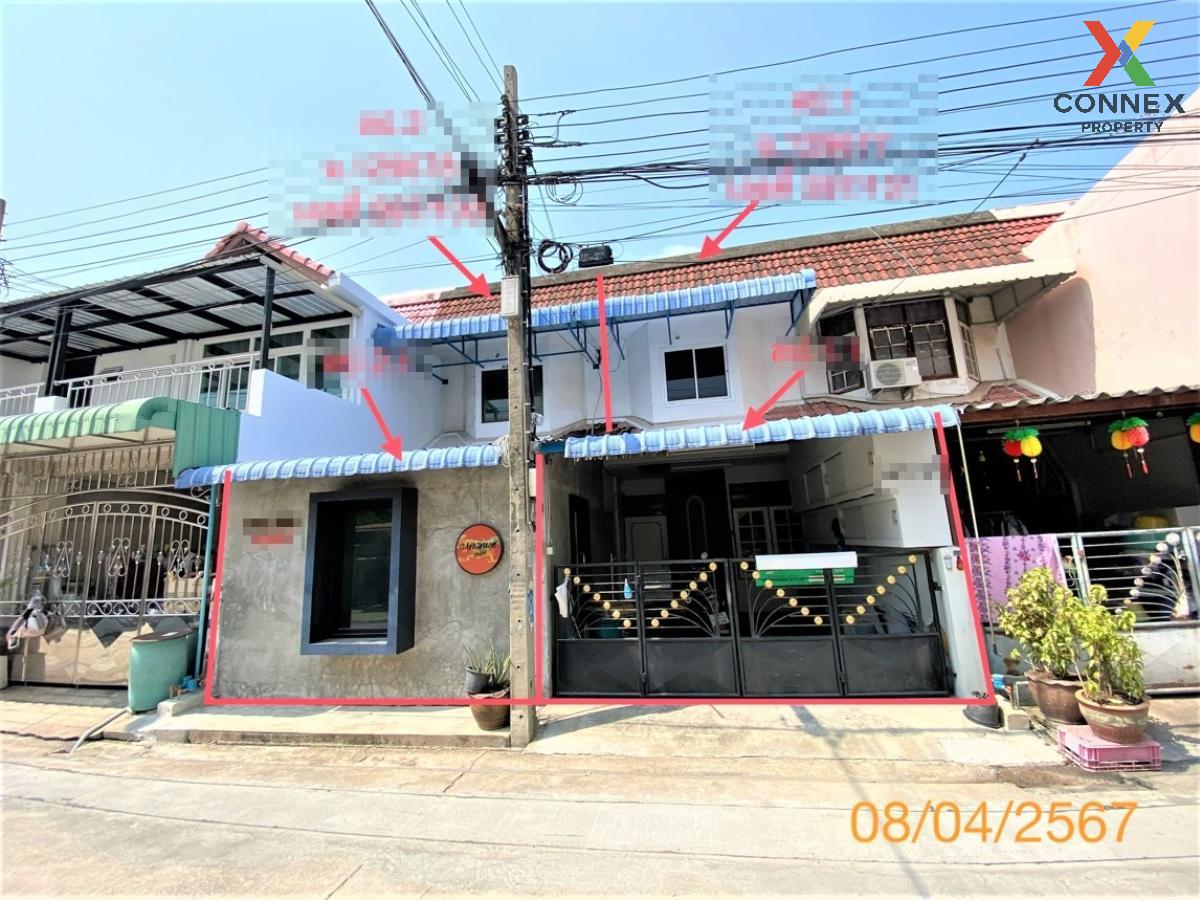 For SaleTownhomeRatchadapisek, Huaikwang, Suttisan : For Sale Townhome 2-storey 2 units, Soi Yu Charoen 10 , Ratchadaphisek , Din Daeng , Bangkok , CX-109184