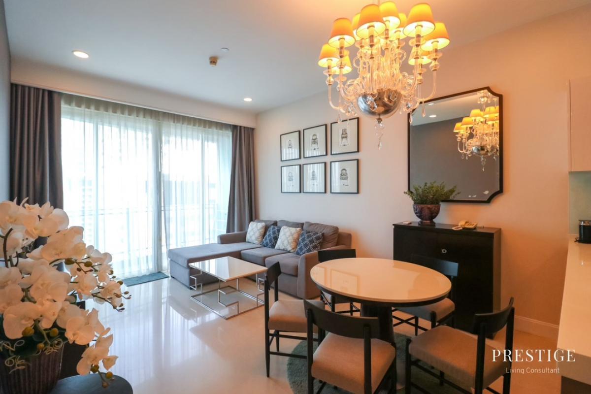 ให้เช่าคอนโดวิทยุ ชิดลม หลังสวน : ห้องสวยมากกก Q Langsuan 2 BR 65,000