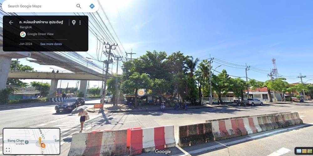 For SaleLandNawamin, Ramindra : S-LNRIR102 Land for sale, next to the main road, Ram Intra, 592 sq m., 1 rai, 1 ngan, 92 sq m., 118 million, 064-959-8900