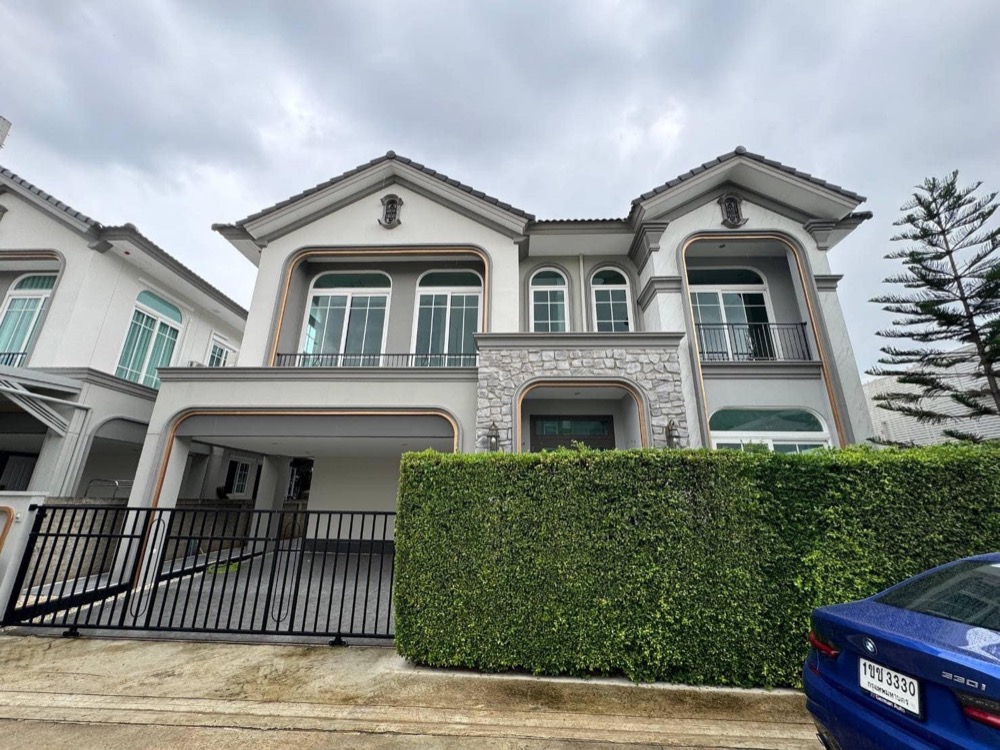 For RentHouseEakachai, Bang Bon : For Rent: Detached House, Grandio Sathorn, 4 Bedrooms /4 Bathrooms *Fully Furnished /Pet Friendly* Ready to move in