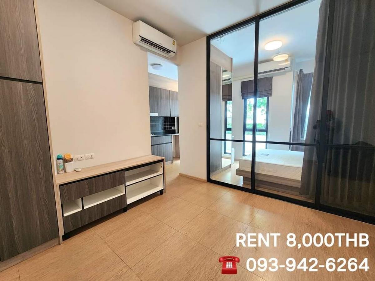 For RentCondoBangna, Bearing, Lasalle : For rent, Unio Sukhumvit 72 Phase 2, Building B, 1st floor
