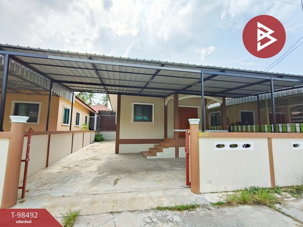 Single-storey detached house for sale, area 40 sq m, Tai Hat, Samut Songkhram Loading...