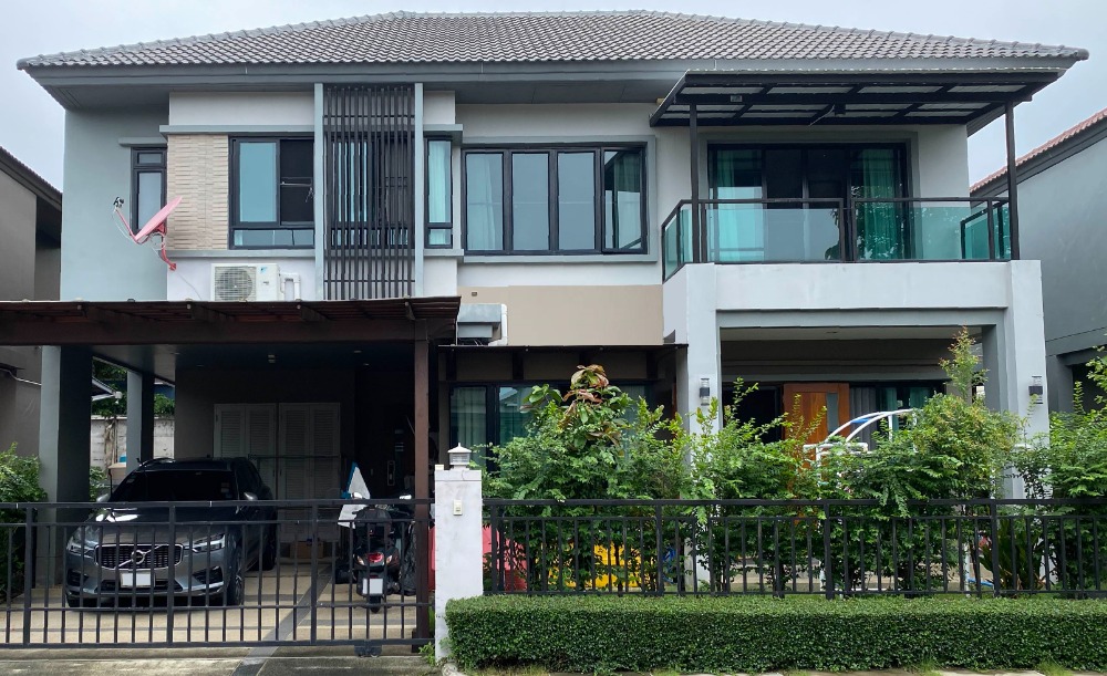 For RentHouseNawamin, Ramindra : Single house for rent, on the main road, Ram Intra 105, fully furnished, ready to move in