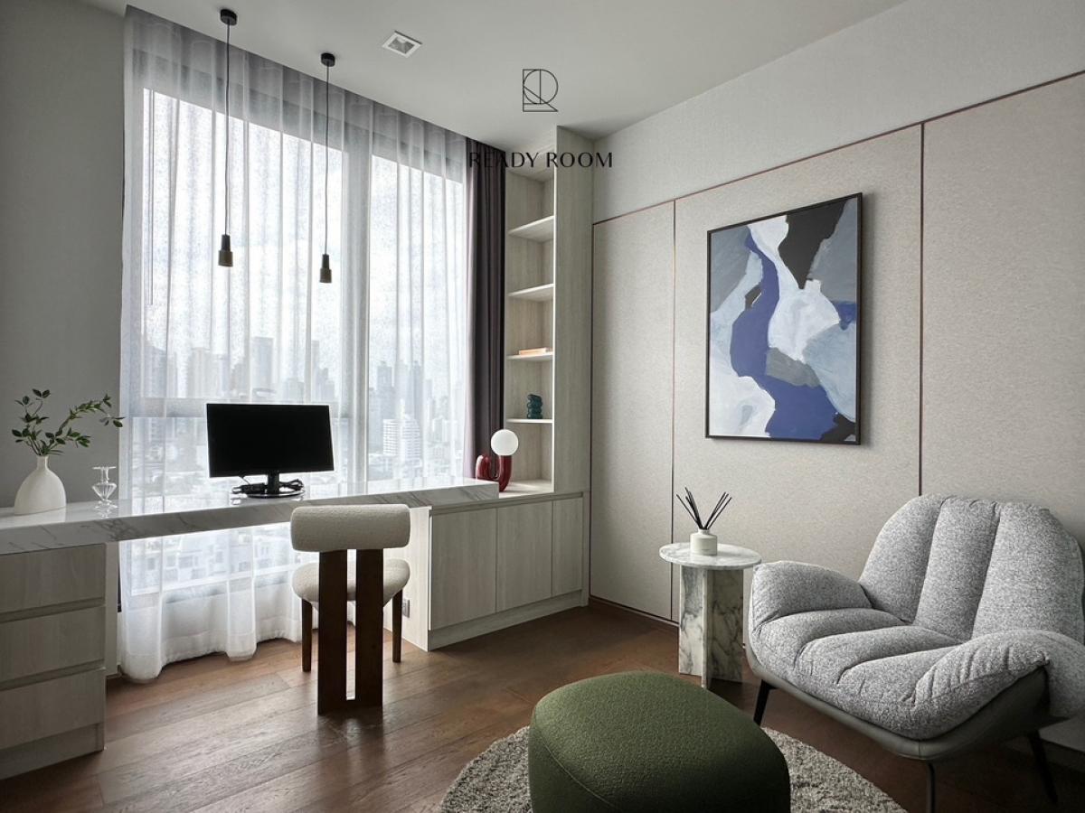 For SaleCondoSukhumvit, Asoke, Thonglor : New condo for sale near BTS Thonglor 1 bed plus 🛌 1 bath 🛁 50 sq m. | Very new room, fully furnished, ready to move in. Make an appointment to view the room 065-6956939 (Lukket)