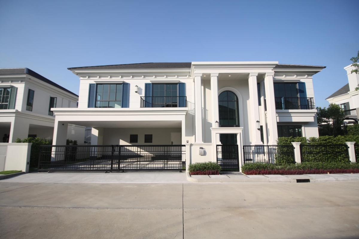 For RentHouseBangna, Bearing, Lasalle : For rent: Baan Setthasiri Bangna Km.10, 5 bed, 6 bath, size 377 sq.m., only 300,000, contact 086-795-9997 (Jimmy)