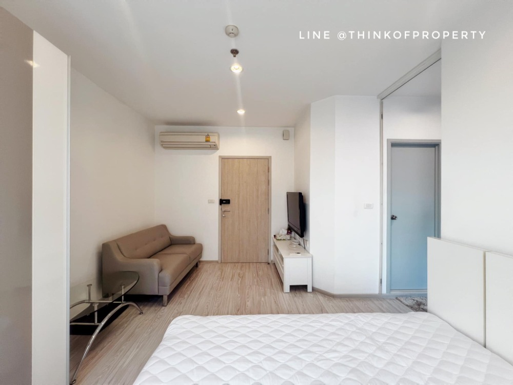 For RentCondoBangna, Bearing, Lasalle : 🔥 [ For Rent ] -  Ideo Mobi Eastgate / Fully furnished [Studio type] 1 Bedroom 1 Bath. Easily to travel around by BTS Bangna 👍