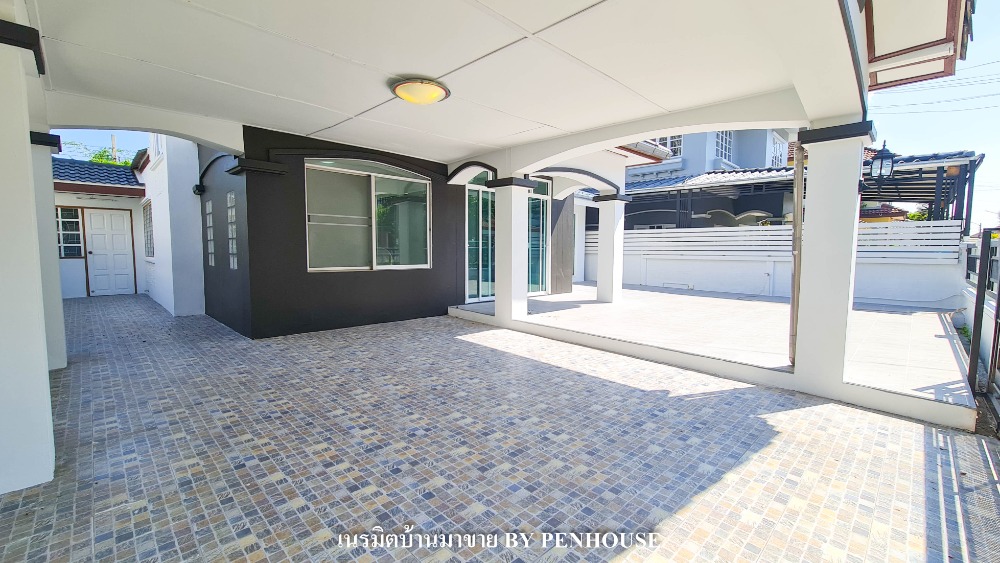 Single house for sale, KC Garden Home 8 Village, KC Garden Home 8, Nimit Mai area, Min Buri, Hathai Rat, Lam Luk Ka, Nimit Mai Road 40, ready to move in Loading...