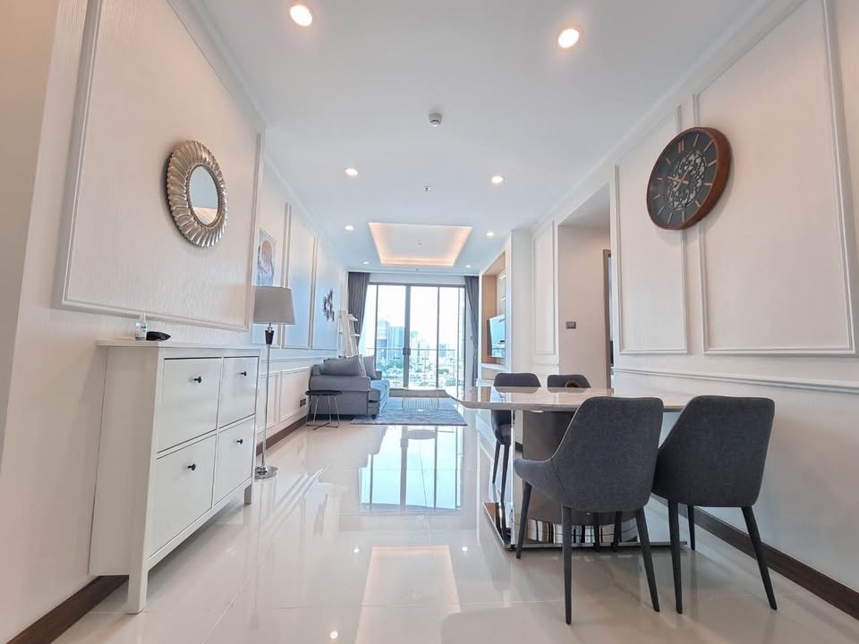 For RentCondoSukhumvit, Asoke, Thonglor : 📢Supalai oriental sukhumvit39 for rent! 2 bedroom huge size fully furnished nice view surrounded by convenience place