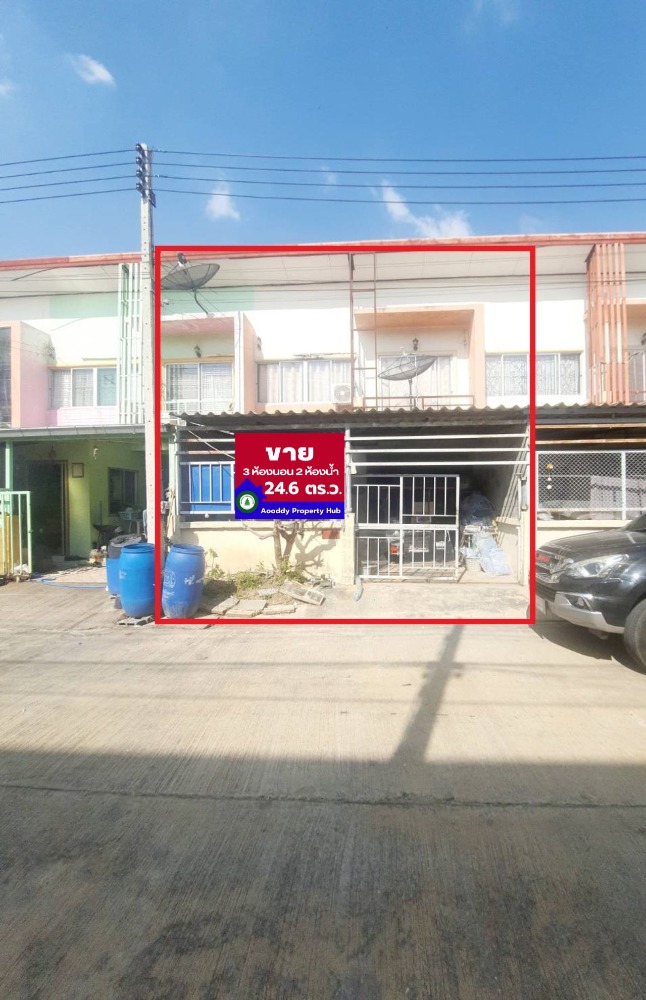 For SaleTownhomeNakhon Pathom : #Reduced from the market price by half a million, Siwarat Village 10, Bang Len, Nakhon Pathom