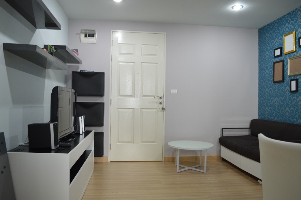 ขายคอนโดลาดพร้าว101 แฮปปี้แลนด์ : ขายพร้อมเฟอร์ ห้องสวย The Niche ID ลาดพร้าว 130 ใกล้รถไฟฟ้า