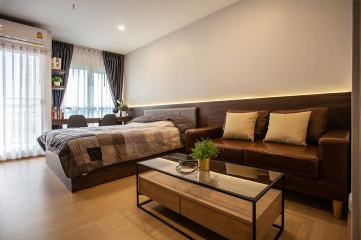 For SaleCondoRama9, Petchburi, RCA : S-SVD160 Condo for sale, Supalai Veranda Rama 9, 7th floor, Building B, city view, 30 sq m., 1 bedroom, 1 bathroom, 3.3 million, 064-959-8900