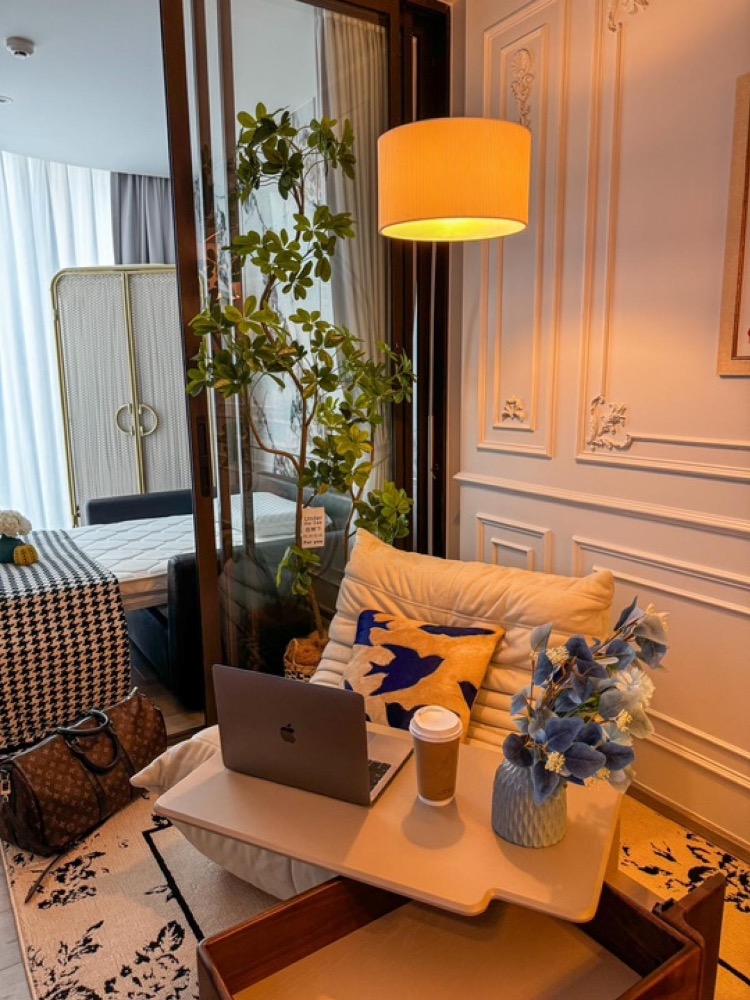 🌈Condo Finn Asoke, Sukhumvit 10, 2 bedrooms, premium grade furniture, near BTS Nana, Asoke, MRT Sukhumvit, free internet, free cleaning 2 times per month Loading...