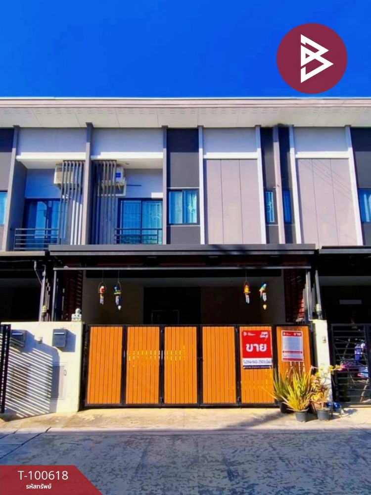 For SaleTownhomePathum Thani,Rangsit, Thammasat : Townhouse for sale, The Riva Village, Wongwaen-Lumlukka Klong5 (The Riva Wongwaen-Lumlukka Klong5), Pathum Thani