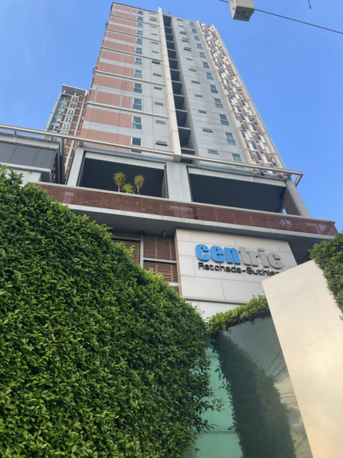 For SaleCondoRatchadapisek, Huaikwang, Suttisan : Urgent sale:::Centric Condo Ratchada-Sutthisan, 26th floor, corner room, 2.89 million baht