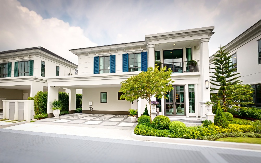 ให้เช่าบ้านบางนา แบริ่ง ลาซาล : For Rent: Detached House, Setthasiri Bangna KM10, 4 Bedrooms /4 Bathrooms /2-Storey *Fully Furnished* Ready to move in