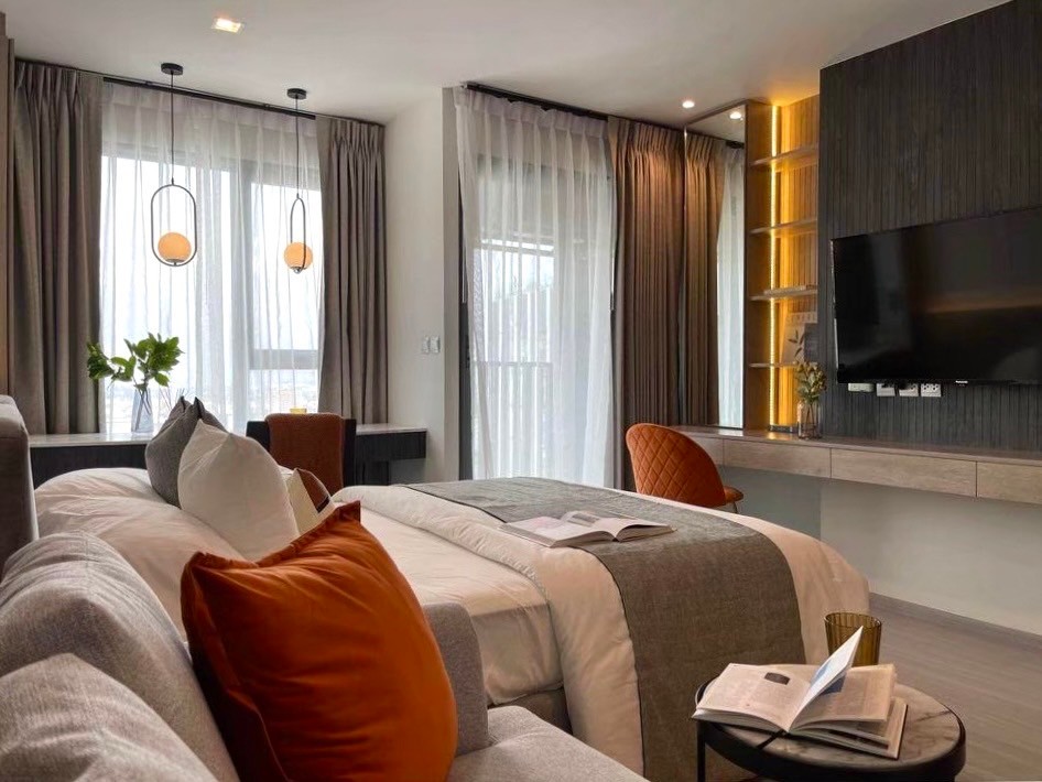 ให้เช่าคอนโดลาดพร้าว เซ็นทรัลลาดพร้าว : Life Ladprao (For rent) 1 Bed 1 Bath *Studio Useable area 29 Square meter (Ready to move in). *Rent 16,000 per month. #CODE0619