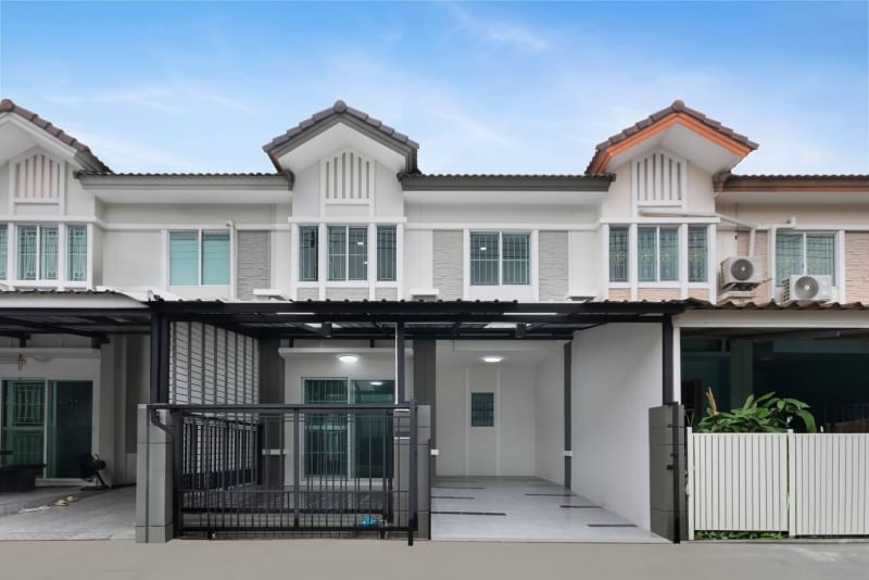 For SaleTownhomeRama5, Ratchapruek, Bangkruai : 📌 Sale!!! 🏡 Townhome Pruksa Ville 33 Pinklao-Ring Road 2 (Soi Wat Som Kleng) (Newly renovated, fully extended, ready to move in) ✨✨✨