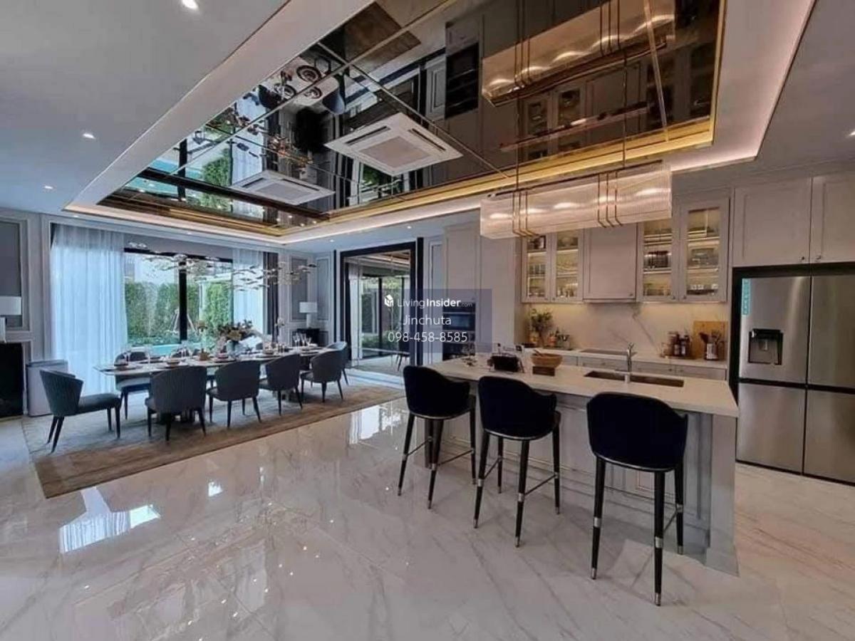 For SaleHousePattanakan, Srinakarin : 🔥Last house, best price model house, direct deal CINQ ROYAL Bangkok-Kreetha 🔥 Contact sales department, Ms. Dream 098-4588585