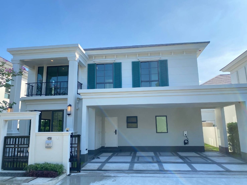 For RentHouseBangna, Bearing, Lasalle : For Rent: Detached House at Setthasiri Bangna KM.10 (Sansiri)S03-1927