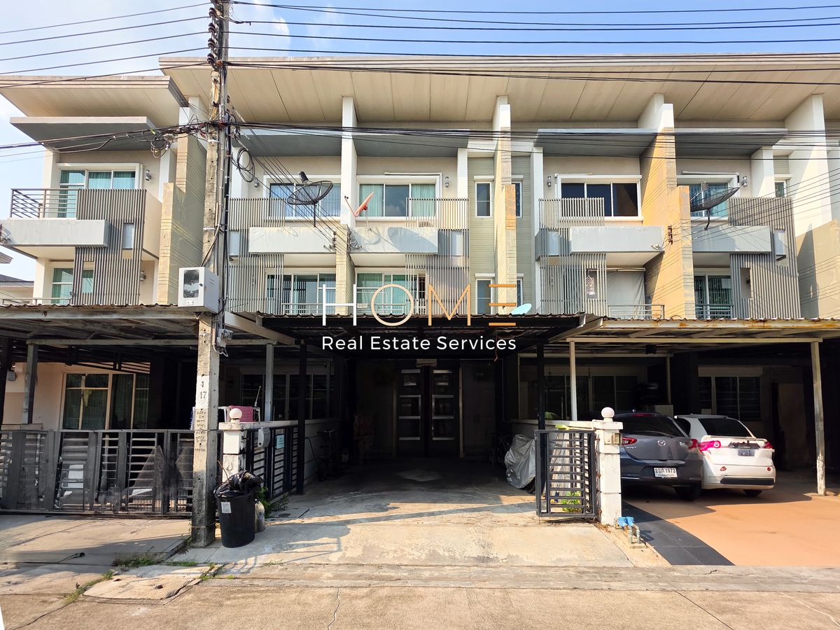 For SaleTownhomePattanakan, Srinakarin : Townhome Town Avenue Rama 9 / 3 Bedrooms (FOR SALE), Town Avenue Rama 9 / Townhome 3 Bedrooms (FOR SALE) JANG214
