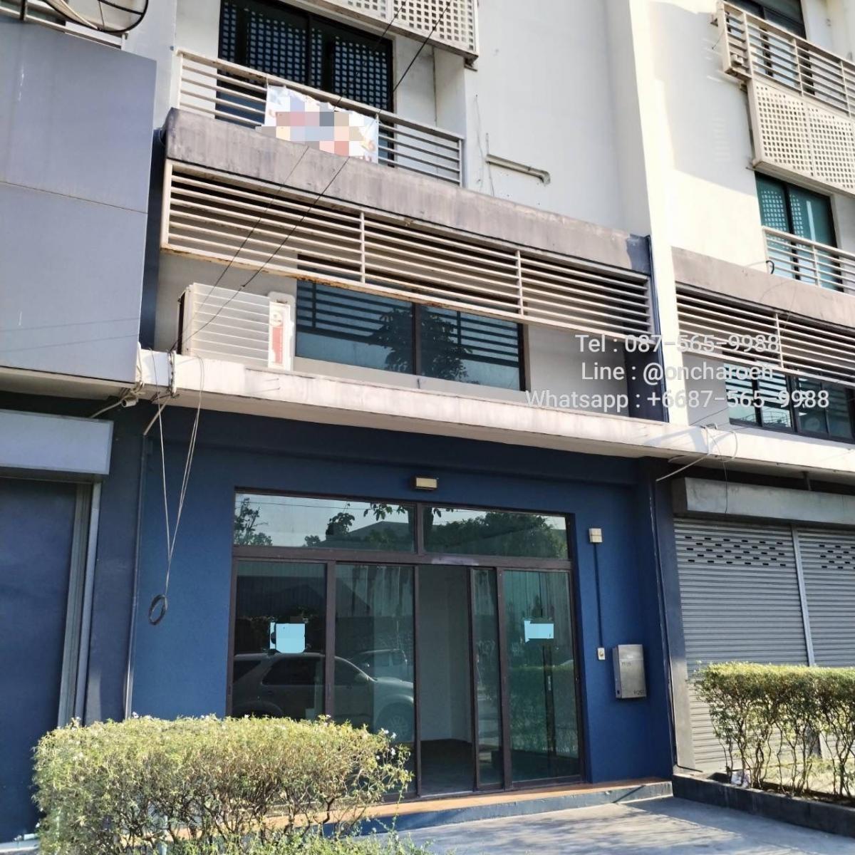 For RentShop HouseNawamin, Ramindra : For rent, commercial building on road Nualchan