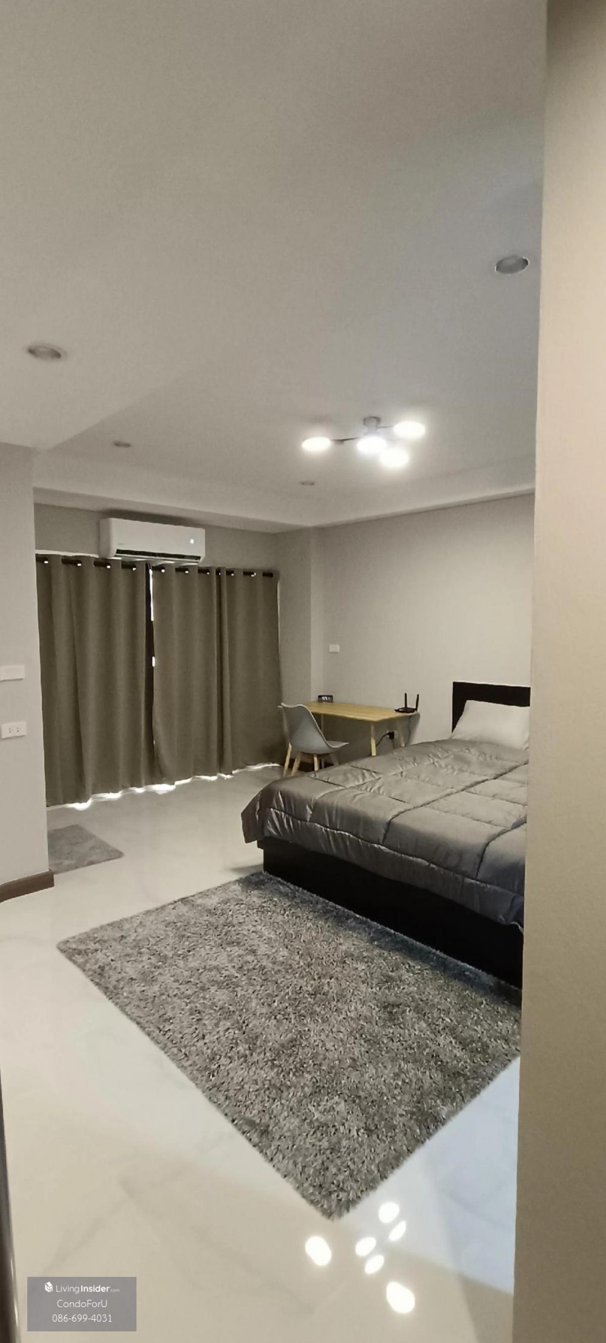 For RentCondoNonthaburi, Bang Yai, Bangbuathong : Renovated condo, beautifully renovated, new condition, for rent, convenient to the Purple Line, various work areas, Central Westgate