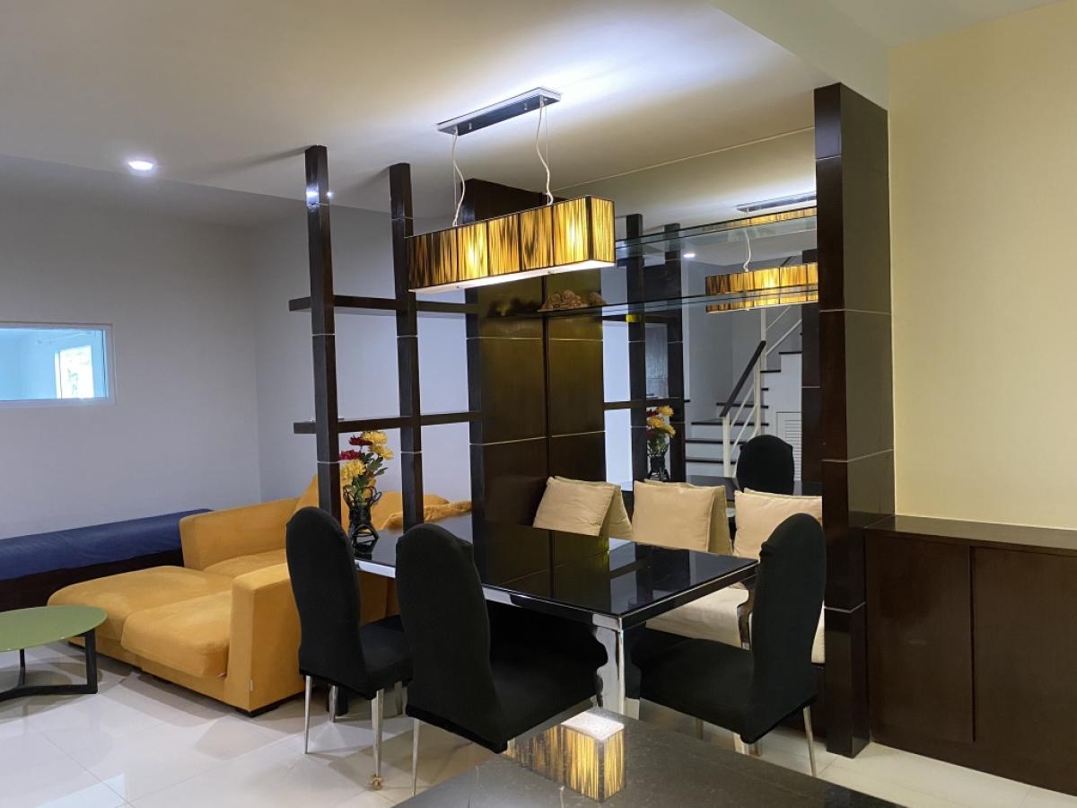 Townhome for rent, good location in Kaset-Nawamin area📍The Connect 9 Kaset-Nawamin, fully furnished, ready to move in 🏡🎄❄️ Loading...