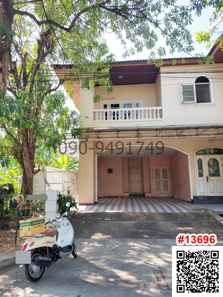 For RentHouseBang Sue, Wong Sawang, Tao Pun : For rent: 2-storey detached house, Garden City Lagoon Village, Prachachuen, near The Mall Ngamwongwan