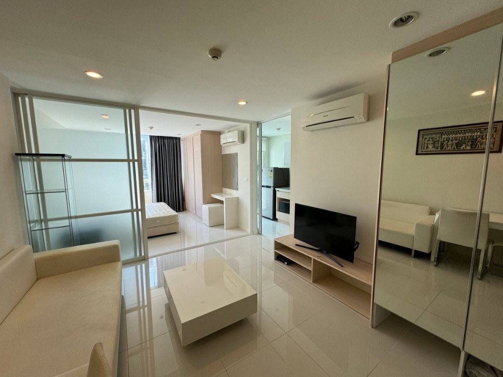 For SaleCondoPattanakan, Srinakarin : ELMS 1 bedroom, 37 sq m., new condition, garden view 0821693629