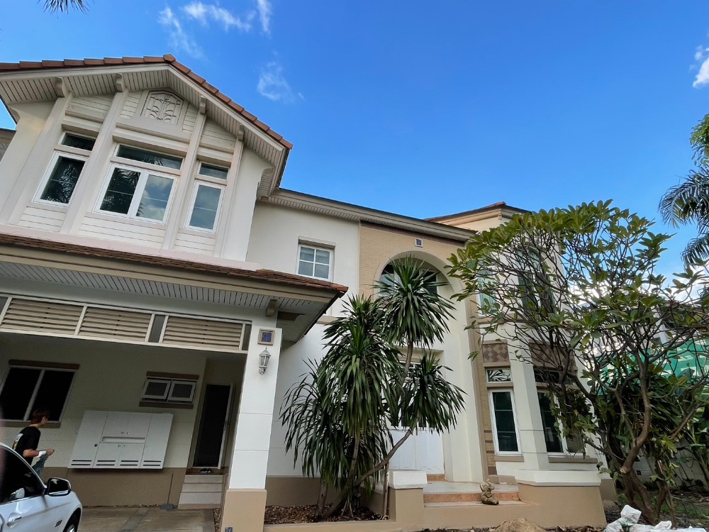 For RentHouseNawamin, Ramindra : Single house, 3 bedrooms, 4 bathrooms, 2 parking spaces, 145 sq m, usable area 350 sq m, Ready to move in (Can be Negotiation)