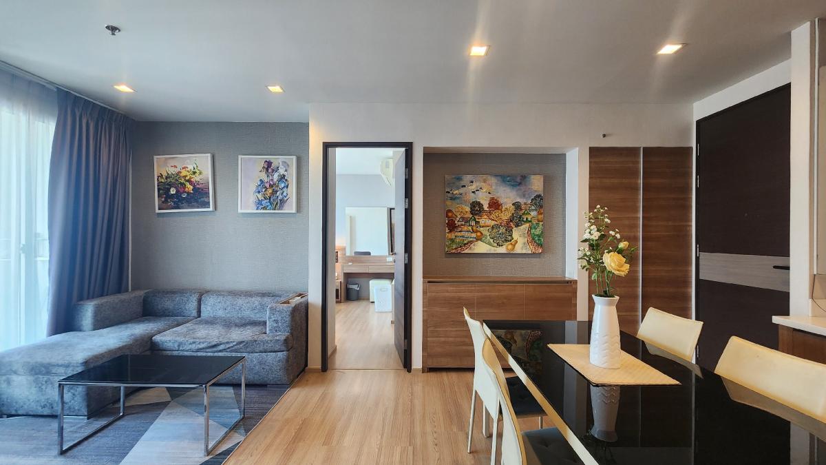 For RentCondoSathorn, Narathiwat : Rhythm Sathorn | ให้เช่า 2 ห้องนอน วิวแม่น้ำ ตกแต่งตามแบบโครงการ น่าอยู่ ราคาดีมาก