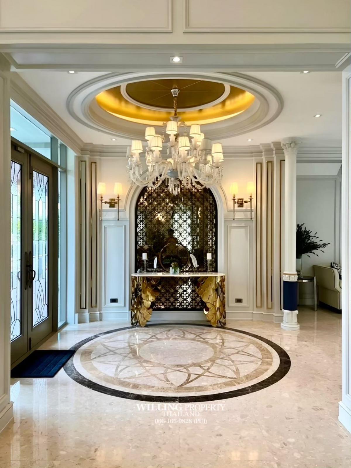 U17 for rent, luxury mansion, The Grand Pinklao (Palacio de San Telmo), Boromratchonnanee Road, new house #largest  in the project Loading...