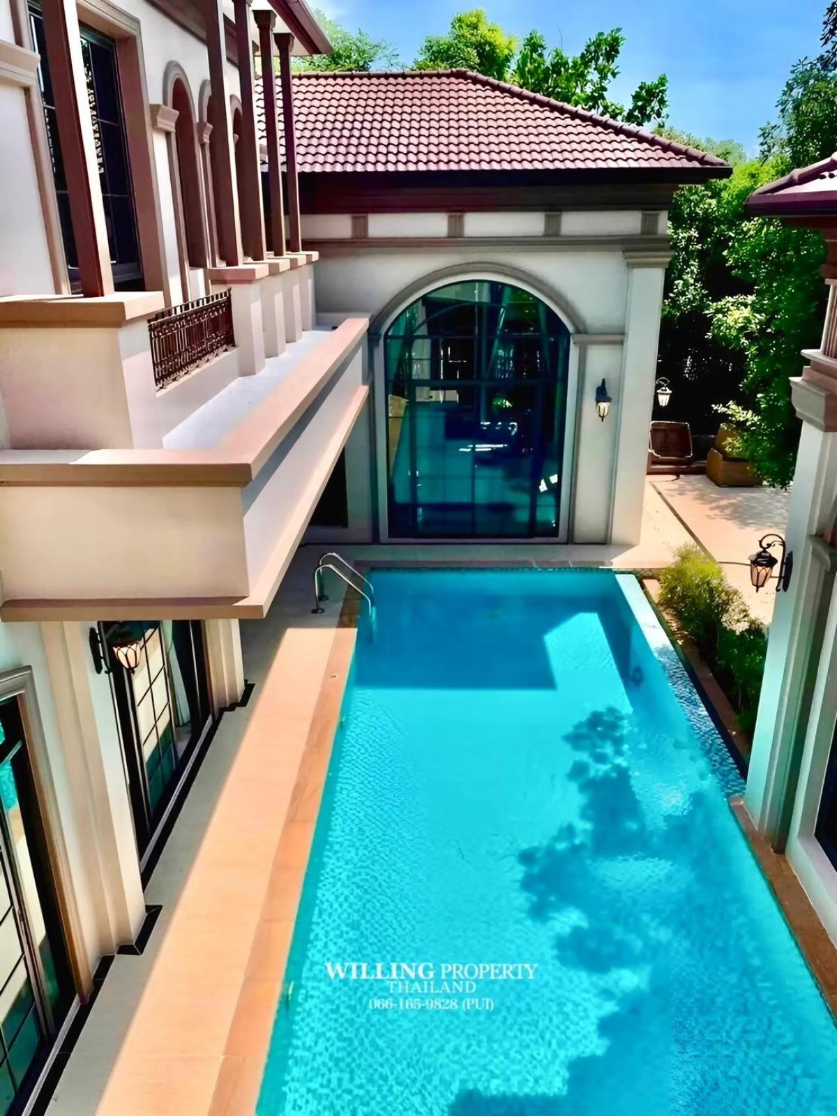 U17 for rent, luxury mansion, The Grand Pinklao (Palacio de San Telmo), Boromratchonnanee Road, new house #largest  in the project Loading...
