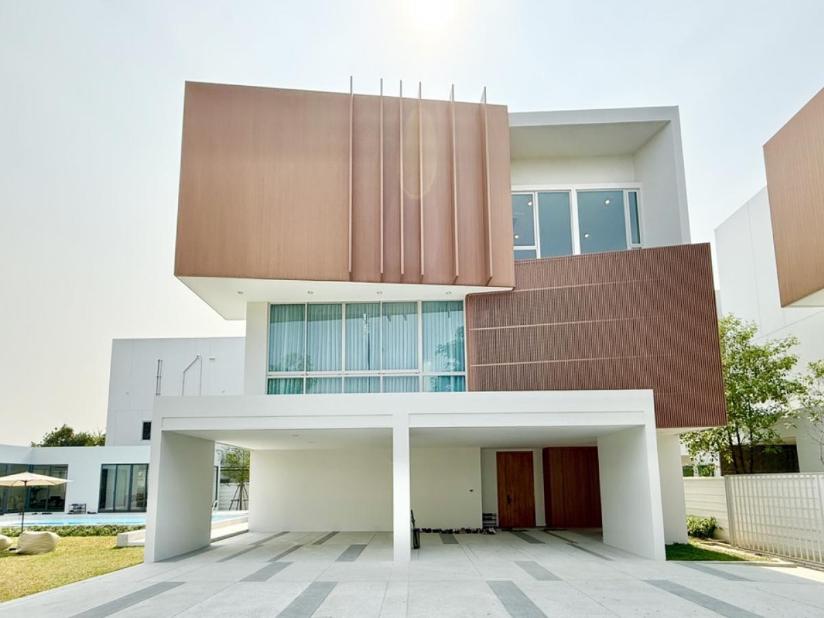 For SaleHousePinklao, Charansanitwong : ✨ Pool Villa house 600 sq.m., parking for 12 cars, THE MARQ Ratchapruek - Charansanitwong 📍Phutthamonthon Sai 1 - 0993639692 Toeitoei