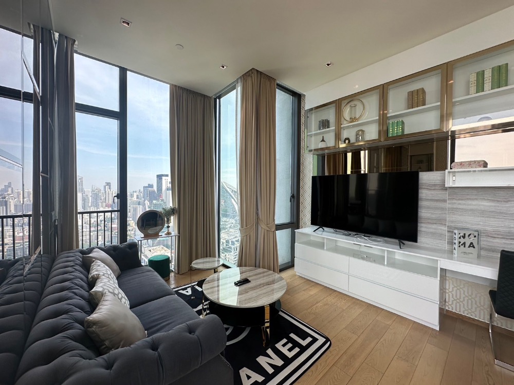 For RentCondoWitthayu, Chidlom, Langsuan, Ploenchit : 28 Chidlom 2 bedrooms high floor