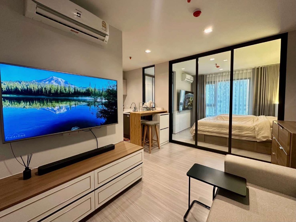 For RentCondoThaphra, Talat Phlu, Wutthakat : ⭐️ Life Sathorn Sierra ⭐️ 1 bedroom, 1 bathroom, 32 sq m., 9th floor, built-in furniture and complete electrical appliances