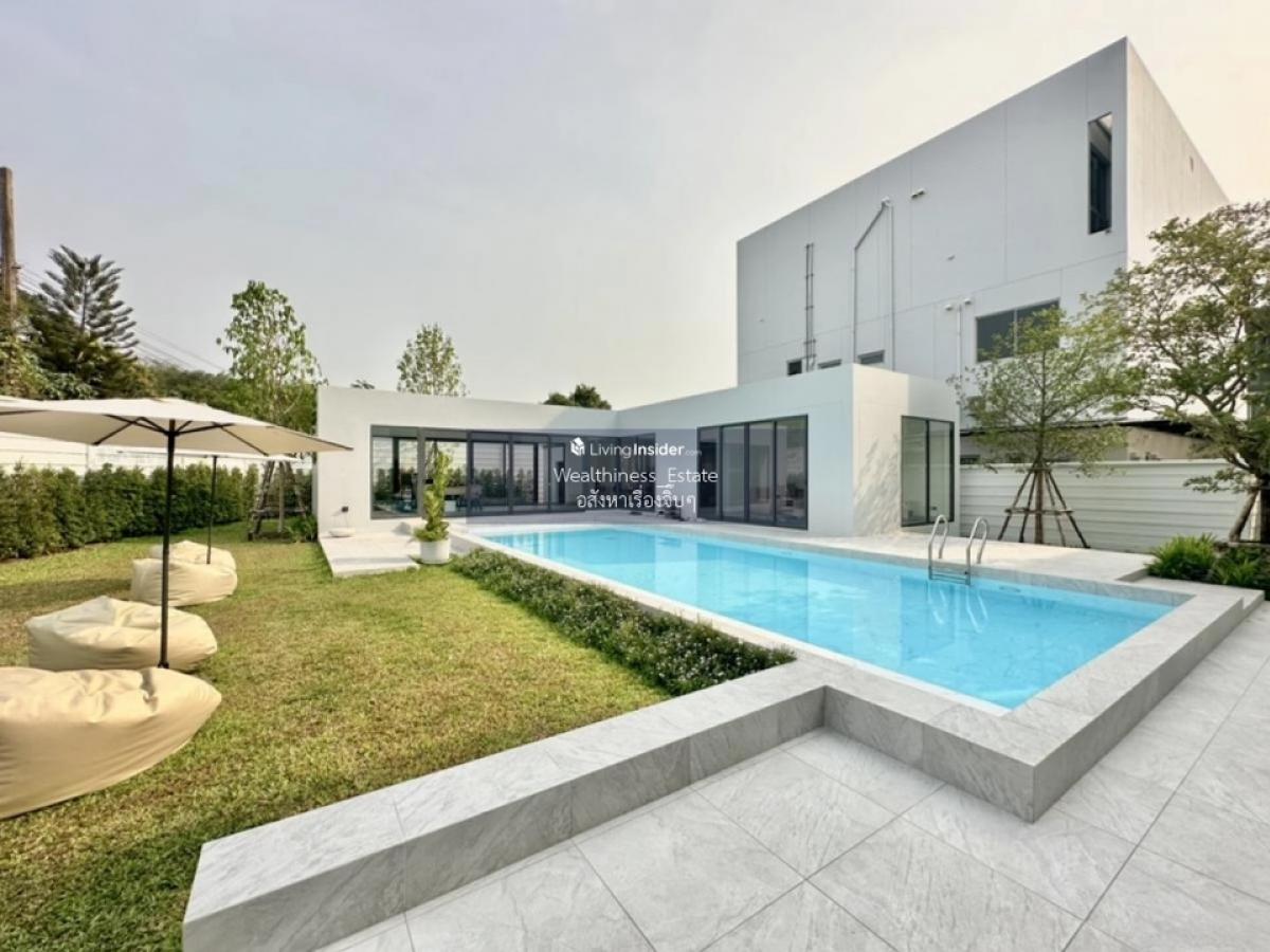 For SaleHousePinklao, Charansanitwong : More than a home ✨ Pool Villa 600 sq.m. 4 bedrooms 5 bathrooms THE MARQ Ratchapruek - Charansanitwong 📍Phutthamonthon Sai 1 - 0808144488