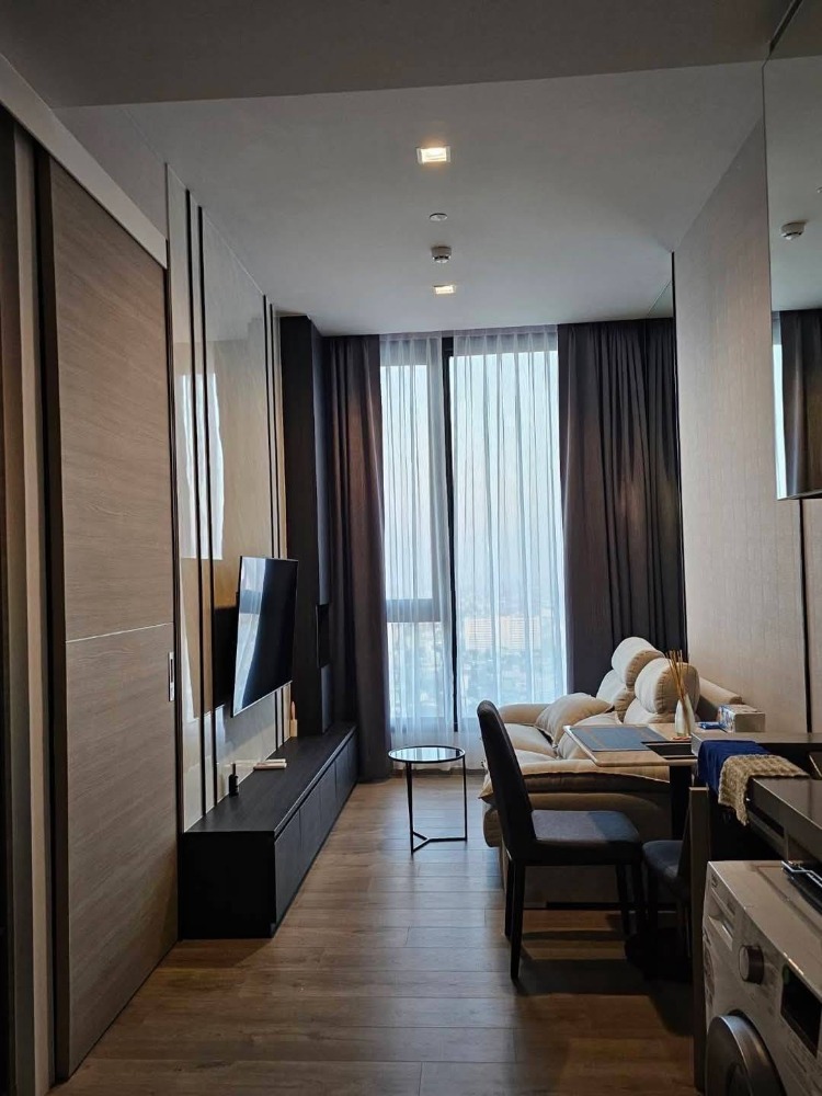 ให้เช่าคอนโดลาดพร้าว เซ็นทรัลลาดพร้าว : LTH11678-The crest park residences FOR RENT Size 35 sqm. 1 bed 1 bath Near BTS Ha Yaek Lat Phrao Station ONLY 38K/Month