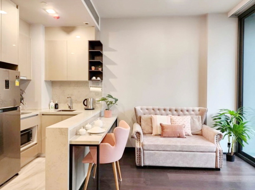 For RentCondoSukhumvit, Asoke, Thonglor : Condo for rent, Laviq Sukhumvit 57, 43 sq m., near BTS Thonglor
