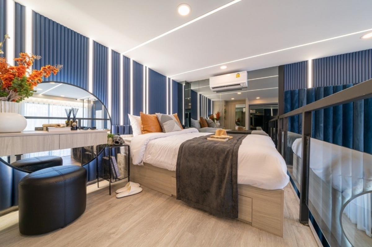 Condo 0 m. BTS Sai Lod, ready to move in, Duplex room (same price as the Presale), pets allowed, Origin Plug & Play, Sai Lod Station Loading...