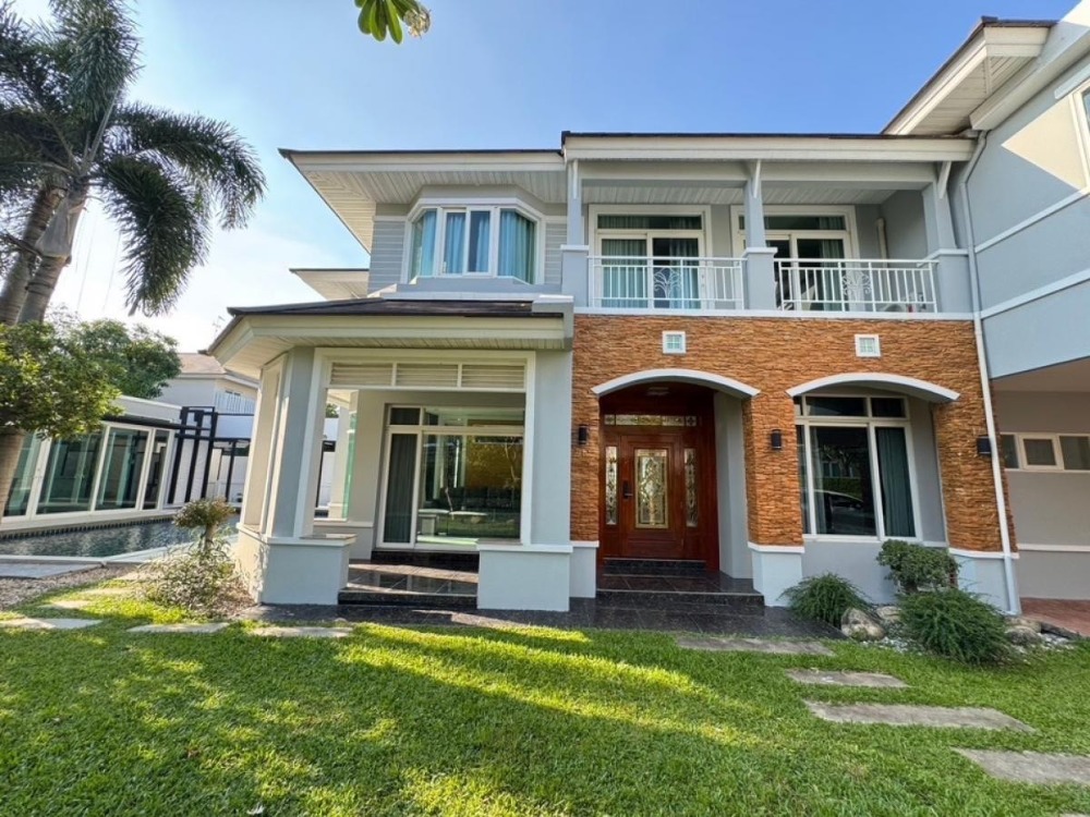 ให้เช่าบ้านลาดกระบัง สุวรรณภูมิ : PEPF02 ให้เช่า บ้านเดี่ยว เพอร์เฟค มาสเตอร์พีซ พระราม 9 ขนาด 200ตรว. 2ชั้น พื้นที่ใช้สอย 500ตรม. 5นอน 5น้ำ 300,000 บาท 064-959-8900