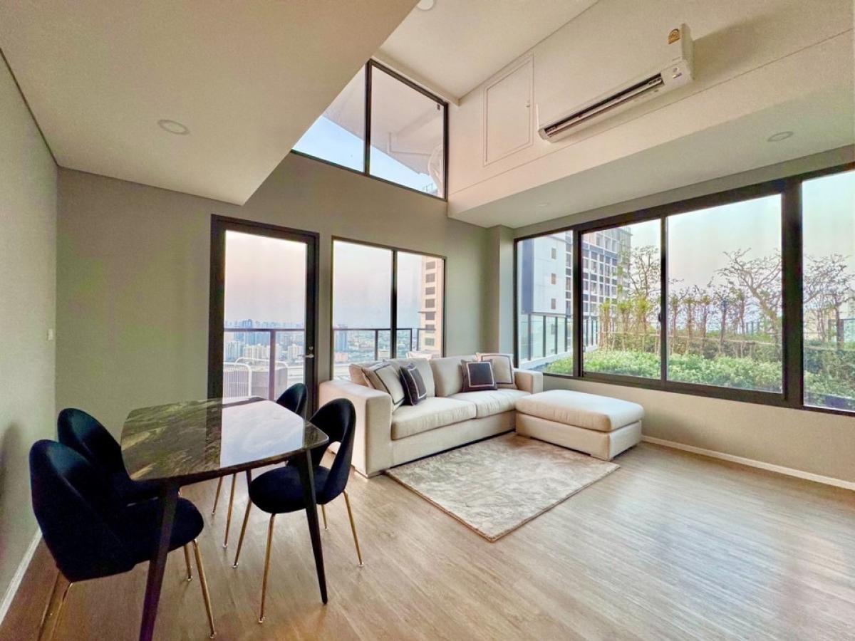 ให้เช่าคอนโดพระราม 9 เพชรบุรีตัดใหม่ RCA : BRAND NEW 3 BEDROOMS DUPLEX UNIT @ SIAMESE RAMA 9 FOR RENT