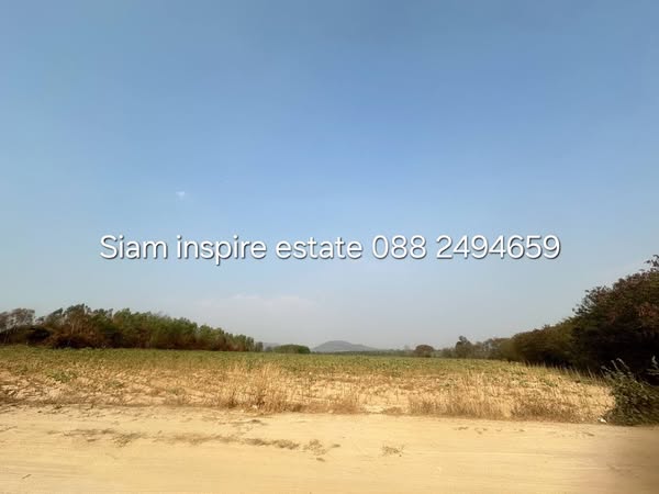 For SaleLandSriracha Laem Chabang Ban Bueng : Land for sale in Bo Win Subdistrict, Si Racha District, Chon Buri Province, an area of ​​24 - 3 - 43 sq. Wah. Selling price 3,500,000 baht per rai - Purple plan