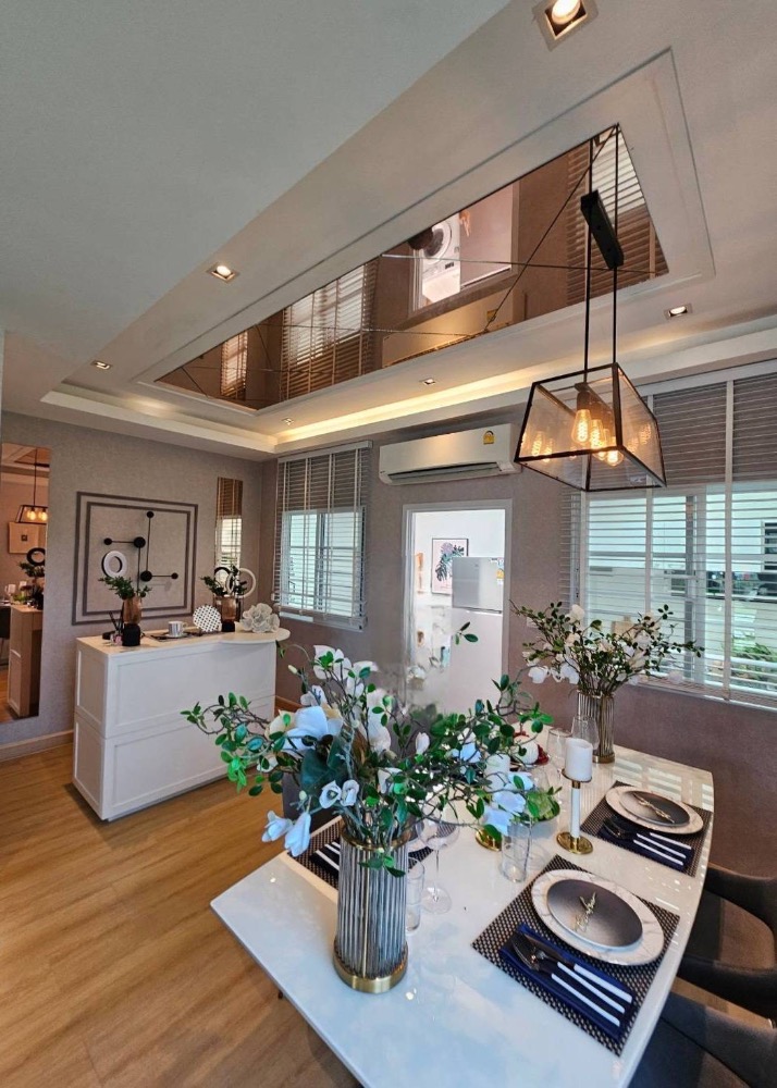 For SaleTownhomeLadkrabang, Suwannaphum Airport : Sell ​​Townhome Richton, Suan Luang Phatthanakan, near Suan Luang Rama 9, starting at 4.19 minus. With many free items