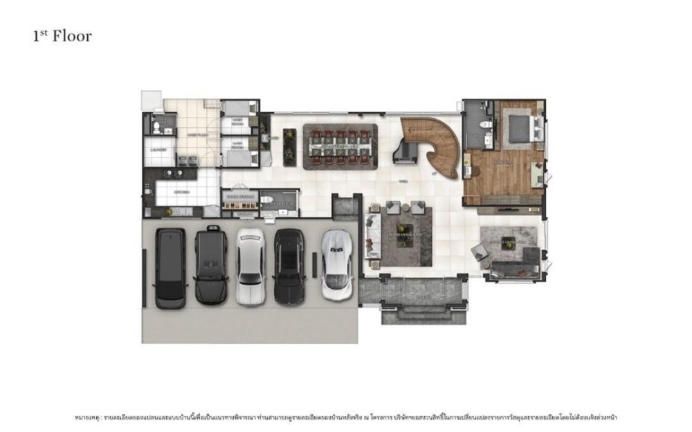 ให้เช่าบ้านลาดกระบัง สุวรรณภูมิ : 🔥🔥For rent 🔥🔥*Chinese accept* บ้านหรูคุณภาพดี ย่านกรุงเทพกรีฑา 5 ห้องนอน (2 ห้องนอนมาสเตอร์ มีอ่างจากุชชี่) 6 ห้องน้ำ  แต่งสวย ราคาดี