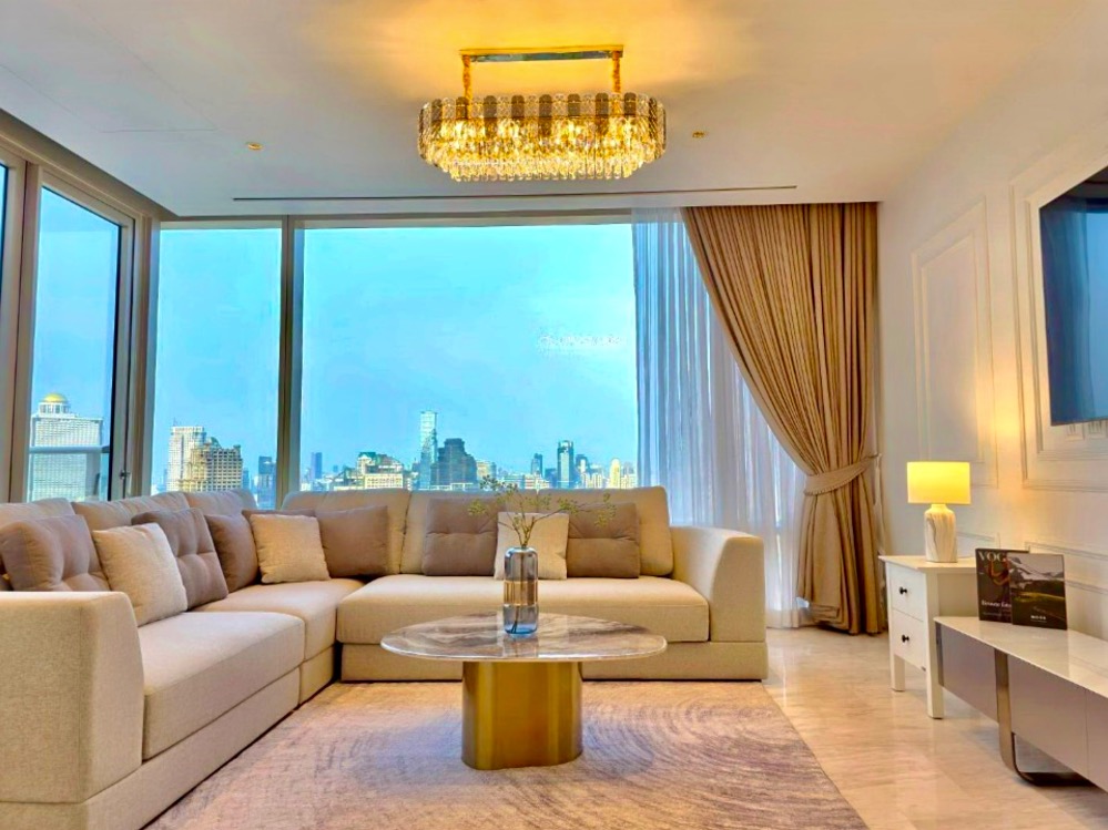 For RentCondoSathorn, Narathiwat : 🏡 For Rent! Luxury Condo at Four Seasons Private Residences – Stunning Chao Phraya River View 🌊 Experience premium living with breathtaking views of the Chao Phraya River and ICONSIAM!