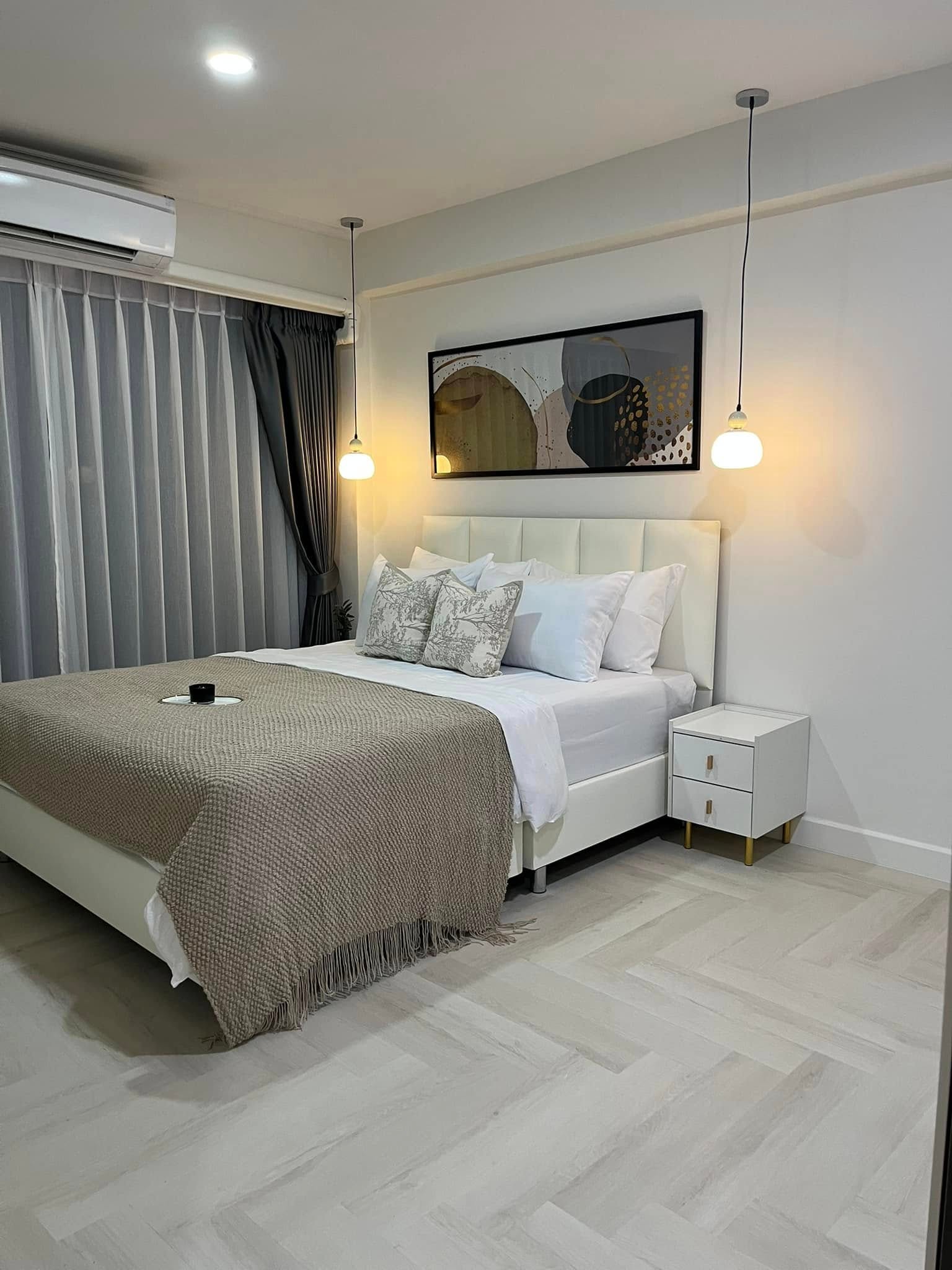 For SaleCondoOnnut, Udomsuk : K-6263 Urgent sale! Eastwood Onnut, a big room, newly decorated with