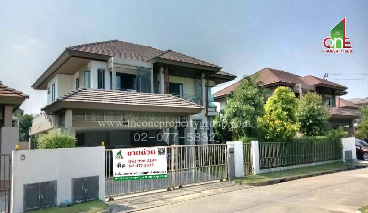 For SaleHousePinklao, Charansanitwong : 2-storey detached house, Setthasiri Ratchapruek-Charan 2, Ratchaphruek Road, Taling Chan Subdistrict, Bangkok