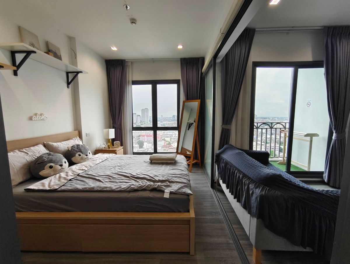 ให้เช่าคอนโดวงเวียนใหญ่ เจริญนคร : OMG1272  < ว่างแล้ว 27 พ.ค. 68 >  ห้องสวย 1 ห้องนอน - ว่างเช่า  [ เดอะริช สาทร-ตากสิน ]  BTS วงเวียนใหญ่