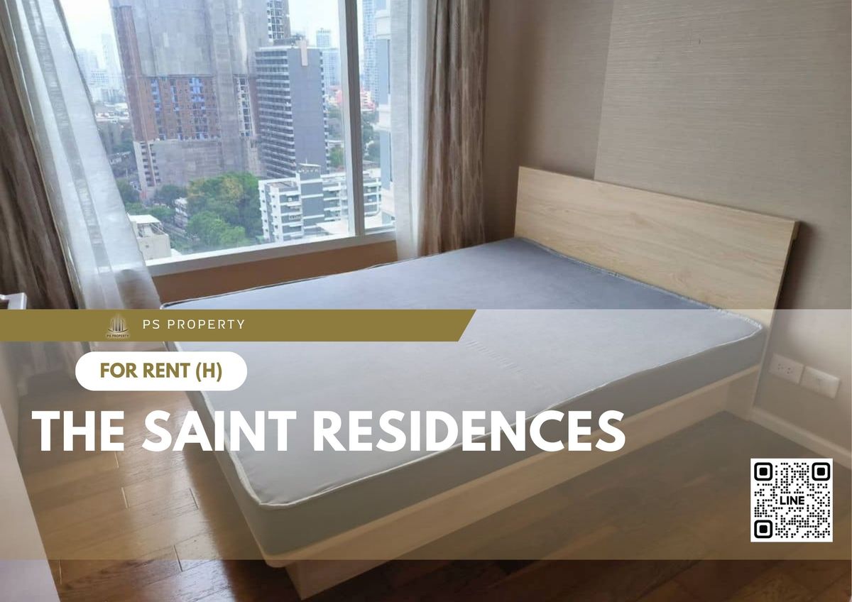 ให้เช่าคอนโดลาดพร้าว เซ็นทรัลลาดพร้าว : ให้เช่า ✨ The Saint Residences ✨ เฟอร์นิเจอร์ และ เครื่องใช้ไฟฟ้าครบ ใกล้ BTS ห้าแยกลาดพร้าว